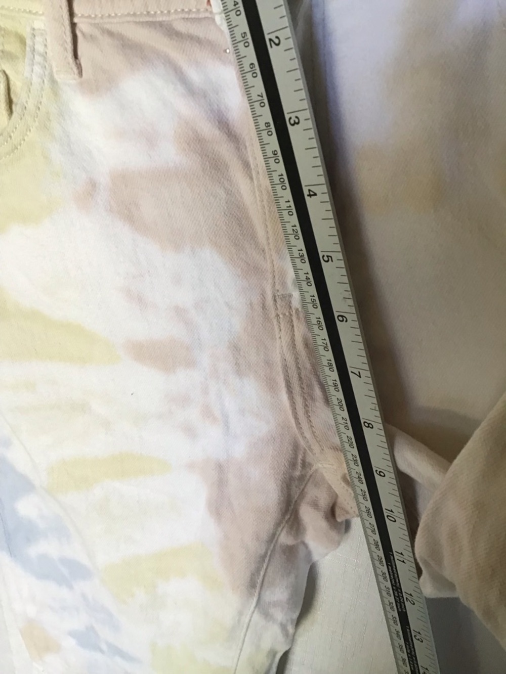 Anthropologie Pilcro Women Light Multi Tie-Dye Boyfriend Jeans - Picture 9 of 11